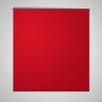 Store enrouleur occultant 100 x 175 cm rouge 240119