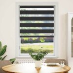 Store enrouleur tamisant 100 x 175 cm noir 240212