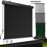 Store ext�rieur - kesser - protection solaire et visuelle - m�canisme � manivelle - polyester imperm�able ...