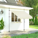 Store ext�rieur manuel 200x120cm - toile imperm�able solaire et pluie - hauteur r�glable - id�al pour ...