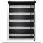 Store fentre enrouleur jour - nuit pose sans perage de (largeur tissu store 50 cm x longueur 180 cm ...