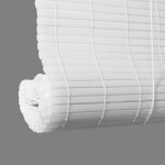 Store fentre enrouleur pvc blanc largeur 60 cm longueur 180 cm intrieur et extrieur de madeinnature ...