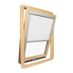 Store isolant pour fentre de toit velux  compatible code dimension 4 606 s06 - blanc