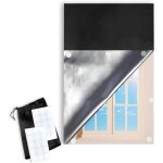 Store occultant pour fen�tre de toit - 100 % opaque - protection solaire - sans per�age - 100 x 145 cm ...