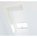 Store occultant pour fenêtre de toit velux ® - ossature blanche - compatible code dimension ck04 - blanc ... Store occultant pour fenêtre de toit velux ® - ossature blanche - compatible code dimension ck04 - blanc ...