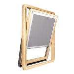 Store occultant compatible roto � - vitrage h103. 5 x 100cm - gris