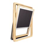 Store occultant compatible roto  - vitrage h83. 5 x 60cm - noir