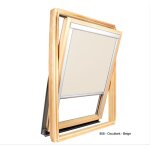 Store occultant compatible velux � pour dimension 808 ou u08 ou 8 - beige