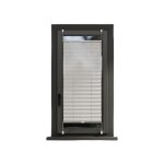 Store pliss� 80x150 cm blanc sans per�age - fixation clipsable klemmfix translucide pour fen�tre - ajustable ...