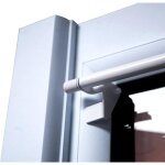 Store tringle � rideaux pressfix extensible 80 � 110 cm sans per�age entre parcloses - fixation par pression ...