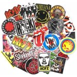 Street autocollants rock and roll stickers punk mtal guitare rtrovintage autocollants vinyle stickers ...