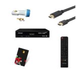 Strong srt 7404 récepteur satellite + câble hdmi + carte + lnb - haute définition hd me Strong srt 7404 récepteur satellite + câble hdmi + carte + lnb - haute définition hd me