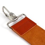 Strop daff�tage en cuir durable doux strop en cuir pour aff�ter les rasoirs droits � la maison