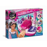 Studio ongles de star - clementoni - crazy chic - vernis  ongles paillettes et scheuse