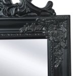 Style lgance chic - miroir sur pied style baroque - miroir pour salle de bain salon chambre style baroque ...