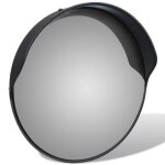 Style Élégance chic - miroir de trafic convexe miroir de sécurité dextérieur plastique pc noir 30 cm ... Style Élégance chic - miroir de trafic convexe miroir de sécurité dextérieur plastique pc noir 30 cm ...