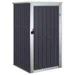 Style minimaliste - cabanes & abris de jardin - abri � outils de jardin - anthracite 88x89x161 cm acier ...