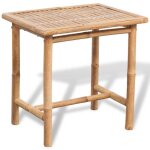 Style minimaliste - salon de jardin - mobilier de bistro 3 pcs avec coussins bambou - 50x40x50 cm dfa2011979 ...