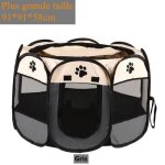 Style parc chien parc  chiot enclos pour chiens chats lapins pliable utiliser  lintrieur et  lextrieur ...