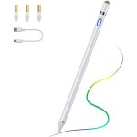 Stylet pour ipad pencil pour ipad 11 / 10 / 9 / 8 / 7e g�n�ration20hrs travail palm rejection apple pen ...