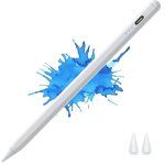 Stylet tactile pour ipad pro 2018 - 2021 avec reject de la paume & adsorption magntique haute prcision ...