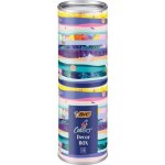 Stylo à bille - bic - 4 colours - boîte de 8 - couleurs assorties - pointe moyenne 032 mm Stylo à bille - bic - 4 colours - boîte de 8 - couleurs assorties - pointe moyenne 032 mm