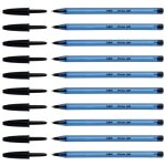 Stylos bille - bic - cristal soft - pointe moyenne 12 mm - encre noire - lot de 10 Stylos bille - bic - cristal soft - pointe moyenne 12 mm - encre noire - lot de 10