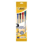 Stylos bille couleurs asorties x4 bic Stylos bille couleurs asorties x4 bic