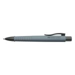 Stylo � bille - faber castell - polyball urban xb - gris - rechargeable - encre bleue