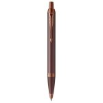 Stylo bille - parker - im monochrome - bordeaux - encre bleue - coffret cadeau