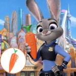 Stylo carotte zootopia ? stylo enregistreur vocal judy hopps ? accessoire �criture enfant