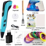 Stylo dimpression 3d (avec �cran) - stylo de dessin �ducatif - dessin cr�atif - jouet diy pour enfants ...