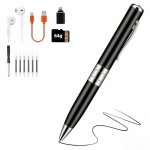 Stylo enregistrement vocal 64 go - dictaphone automatique & continu par activation enregistreur pour ...