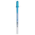 Stylo gel 3d - sakura - gelly roll - bleu - encre gel - effet vitrail