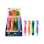 Stylo - gomme kawaii color� fantaisie - fruits