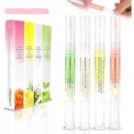 Stylo � huile � cuticules pour le soin des onglesstylo � huile pour ongles 4pcs avec ingr�dients naturelshuile ...