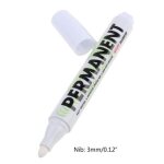 Stylo marqueur blanc pour peinture huile pneus de voiture �tanche graffiti [2f5d402]