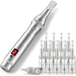 Stylo � micro - aiguilles rechargeable - zgeer - lot de 22 - rajeunissement de la peau - 5 vitesses