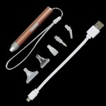 Stylo de peinture diamant 5d - as image - rechargeable usb - 4 t�tes - accessoires de broderie - mixte ...