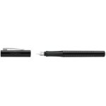 Stylo plume - faber - castell - grip 2010 harmony - fine - noir - rechargeable