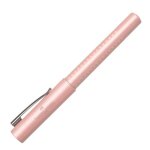 Stylo plume - faber - castell - grip rose - enfant - mixte - plume moyenne