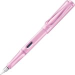 Stylo plume - lamy - safari lightrose - plume en inox - rechargeable - taille m