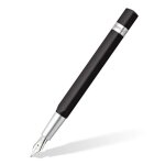 Stylo - plume triangulaire staedtler - pointe large - noir Stylo - plume triangulaire staedtler - pointe large - noir