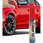 Stylo retouche peinture - hawuj - rouge - pour r�paration rayures auto
