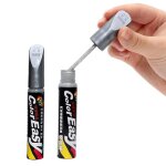 Stylo retouche peinture voiture stylo r�paration des rayures auto peinture 2 pi�ces (argent)