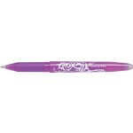 Stylo roller - pilot - frixion ball 07 - fine - effaable - couleur mauve
