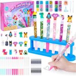 Fabrique a stylokit de creation stylo avec 55 + accessoireskit loisir creatif enfant id�e cadeau fille ...