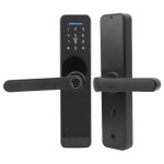 Serrure de porte intelligente - gototop - wifi - dverrouillage  distance - biomtrique - tanche en ...