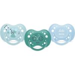 Sucettes anatomiques dodie - bb ours - lot de 3 - + 18 mois - rsistantes et anti - irritations