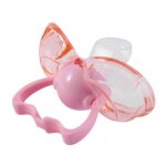 Sucette bébé aramox en silicone anti - poussière - tétine orthodontique - rose Sucette bébé aramox en silicone anti - poussière - tétine orthodontique - rose